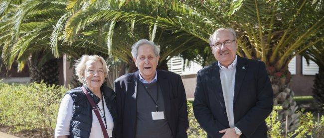 El premio nobel Claude Cohen-Tannoudji visita el IAC y el Observatorio del Teide