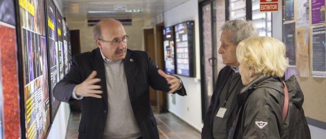 El premio nobel Claude Cohen-Tannoudji visita el IAC y el Observatorio del Teide