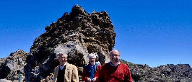 Representatives of the TMT visit the IAC and its observatories