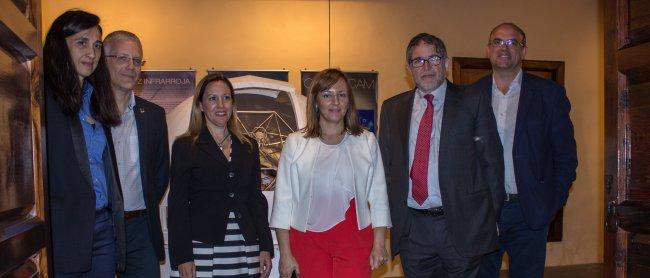 Presentación en La Palma de la exposición “FEDER, mirando el cielo”