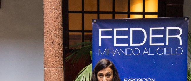 Presentación en La Palma de la exposición “FEDER, mirando el cielo”