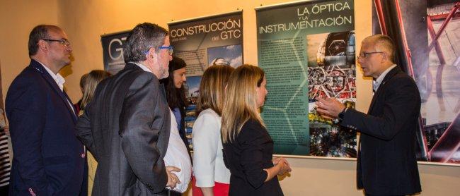 Presentación en La Palma de la exposición “FEDER, mirando el cielo”