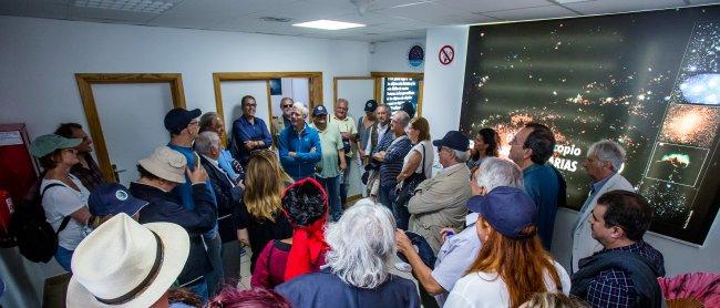 Stars from the world of literature “touch the sky” at the La Palma Observatory