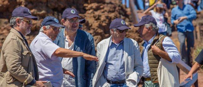 Estrellas de la literatura ‘tocan el cielo’ en el Observatorio de La Palma