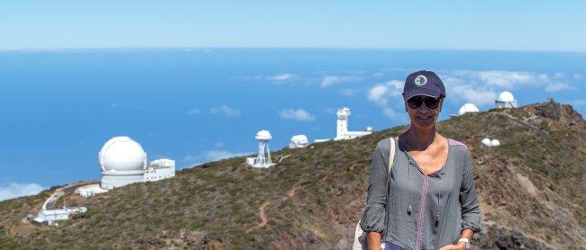 Estrellas de la literatura ‘tocan el cielo’ en el Observatorio de La Palma