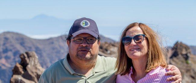 Estrellas de la literatura ‘tocan el cielo’ en el Observatorio de La Palma