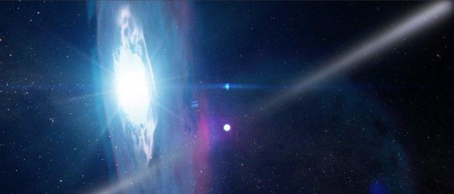 Cosmic fireworks from a new gamma-ray binary