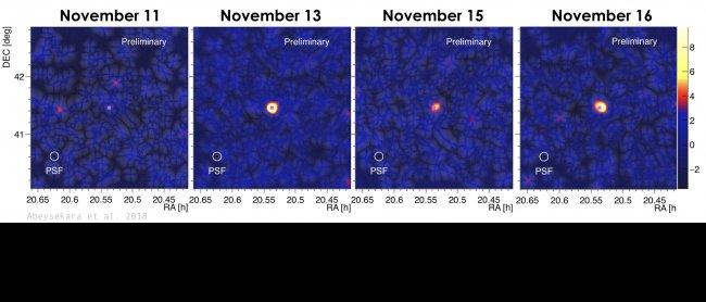 Estallidos cósmicos en un nuevo sistema binario de rayos gamma