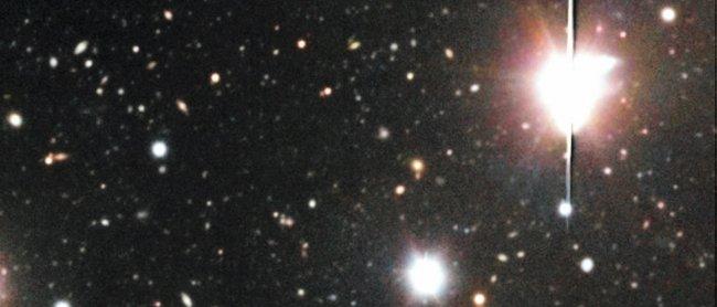 An amateur astronomer discovers a dwarf galaxy