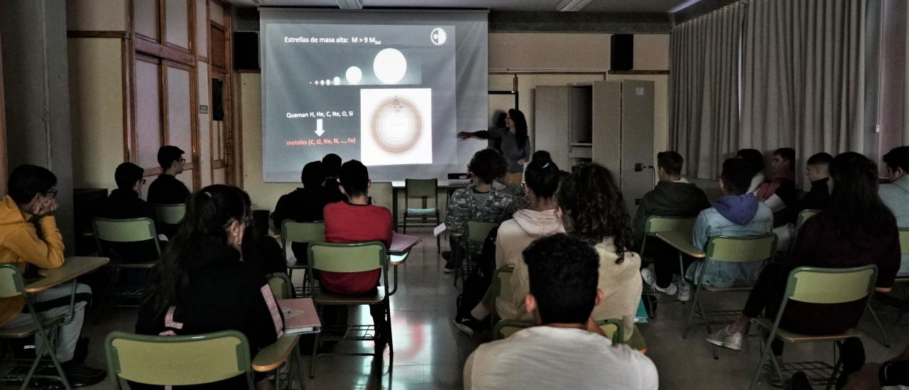 Charla IES El Paso La Palma - Semanas de la Ciencia2019