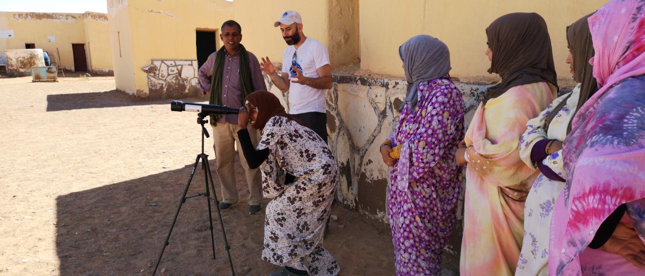 Amanar docentes telescopio