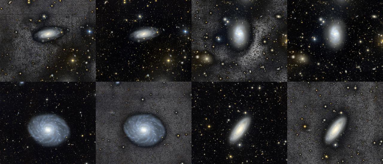 Galaxias análogas a la Vía Láctea del proyecto BEARD