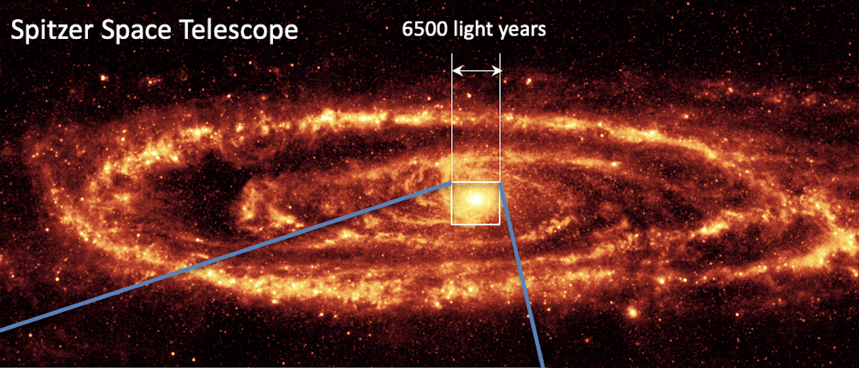 Black hole of Andromeda