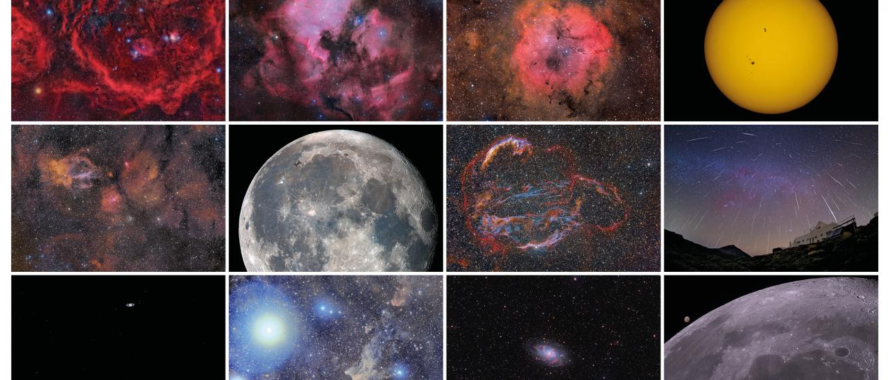 Astronomical calendar 2022 - images