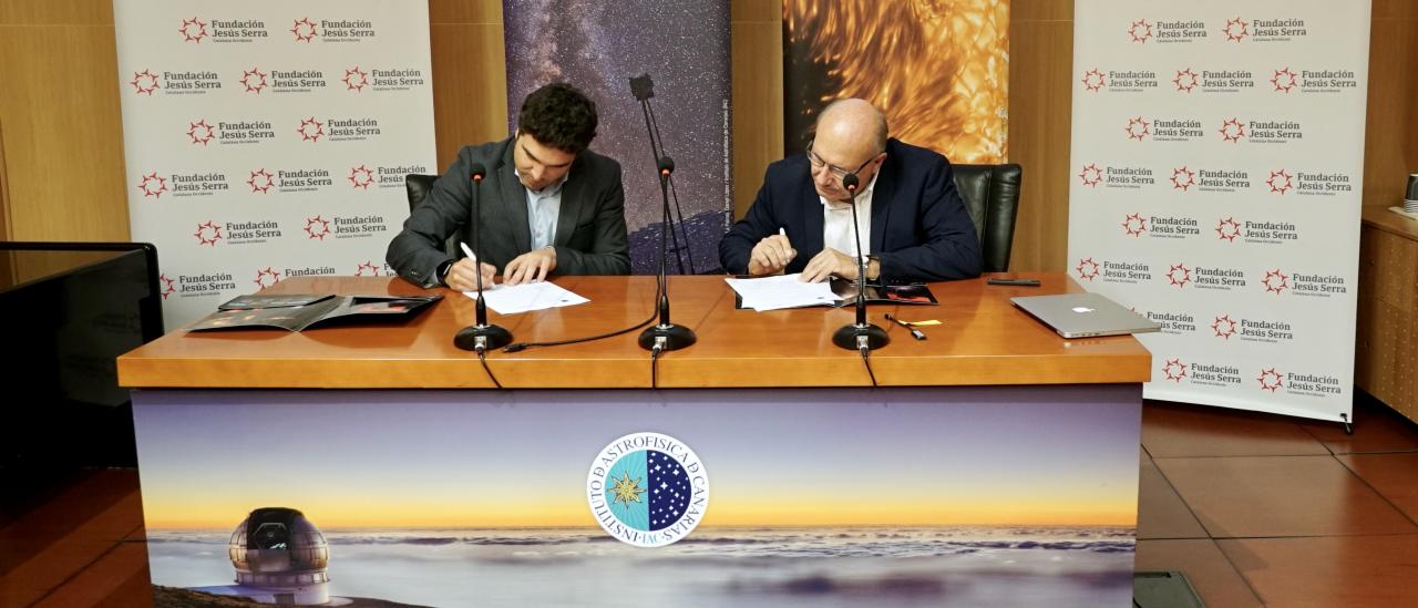 Signature of the FJS - IAC agreement