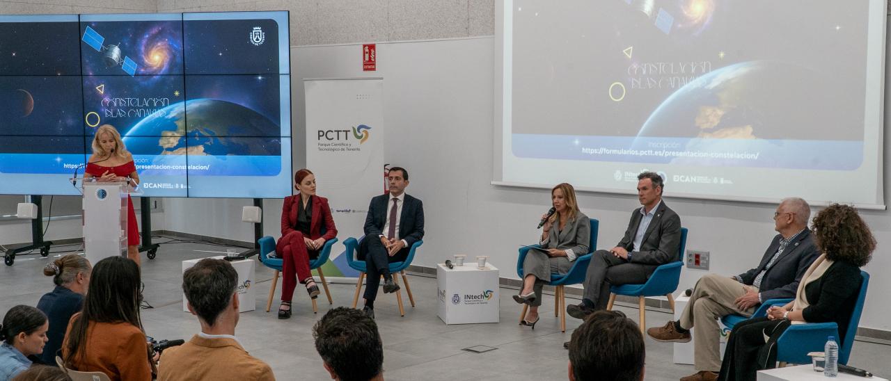 Presentación Satélite Constelación Islas Canarias