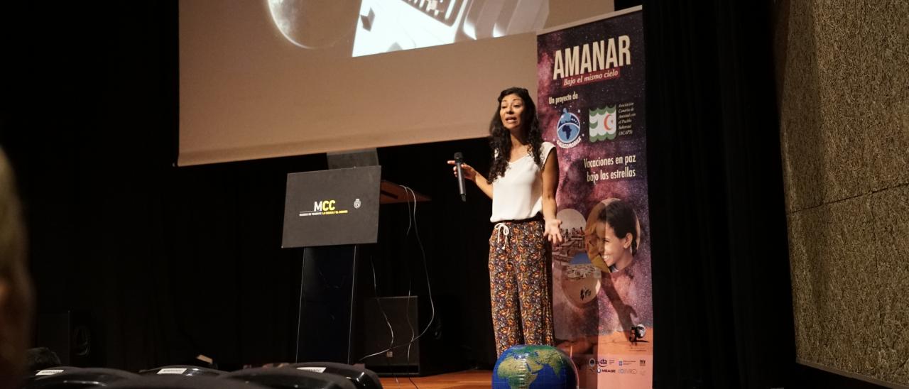 Actividades con niños y niñas saharauis en el MCC y el IAC