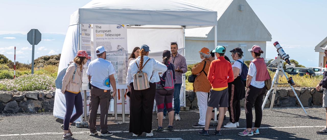 Jornada de Puertas Abiertas 2023 - Telescopios Solares