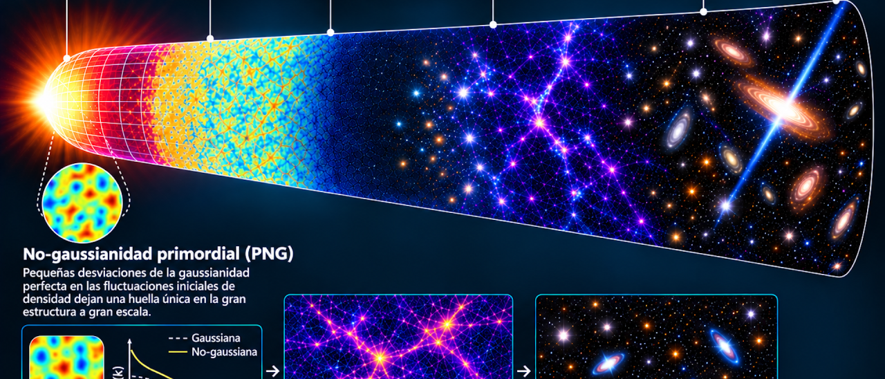 Evolución del Universo desde la inflación cósmica hasta la actualidad