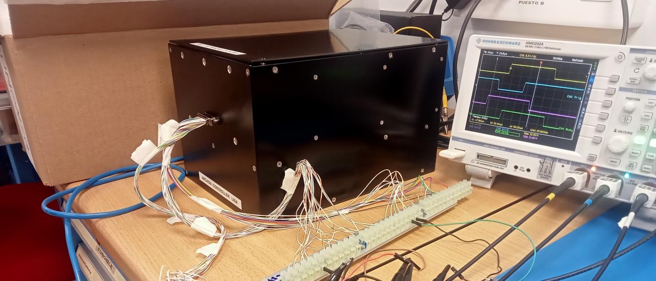 18 CCD231 handling and tunning with ARCHON controller