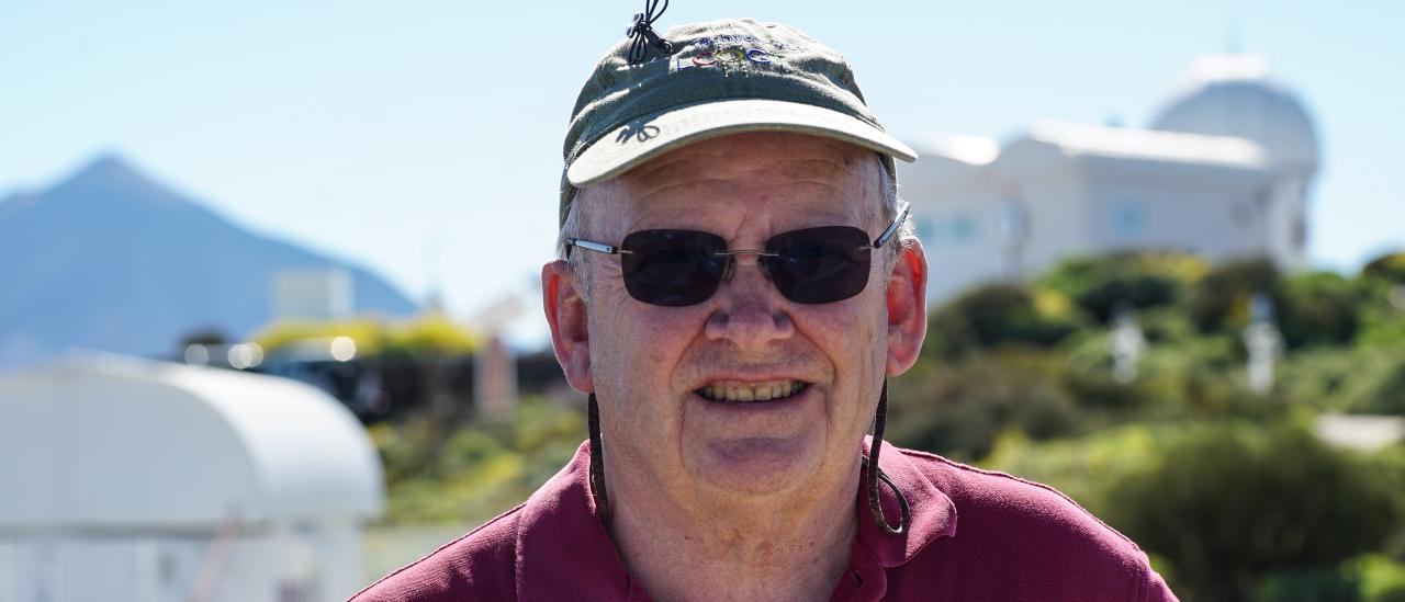 Wayne Rosing at the Teide Observatory