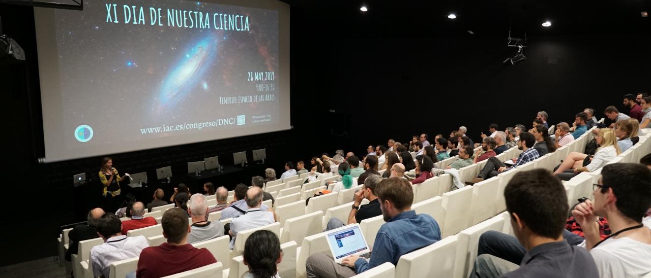 Presentación del DNC 2019 en el salón de actos del Tenerife Espacio de las Artes (TEA).