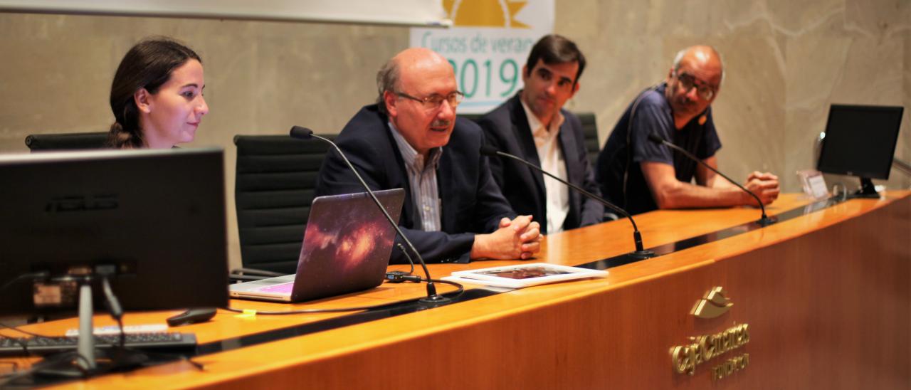 Patricia Chinchilla, Rafael Rebolo, José Alberto Rubiño and Antonio Eff-Darwich. 