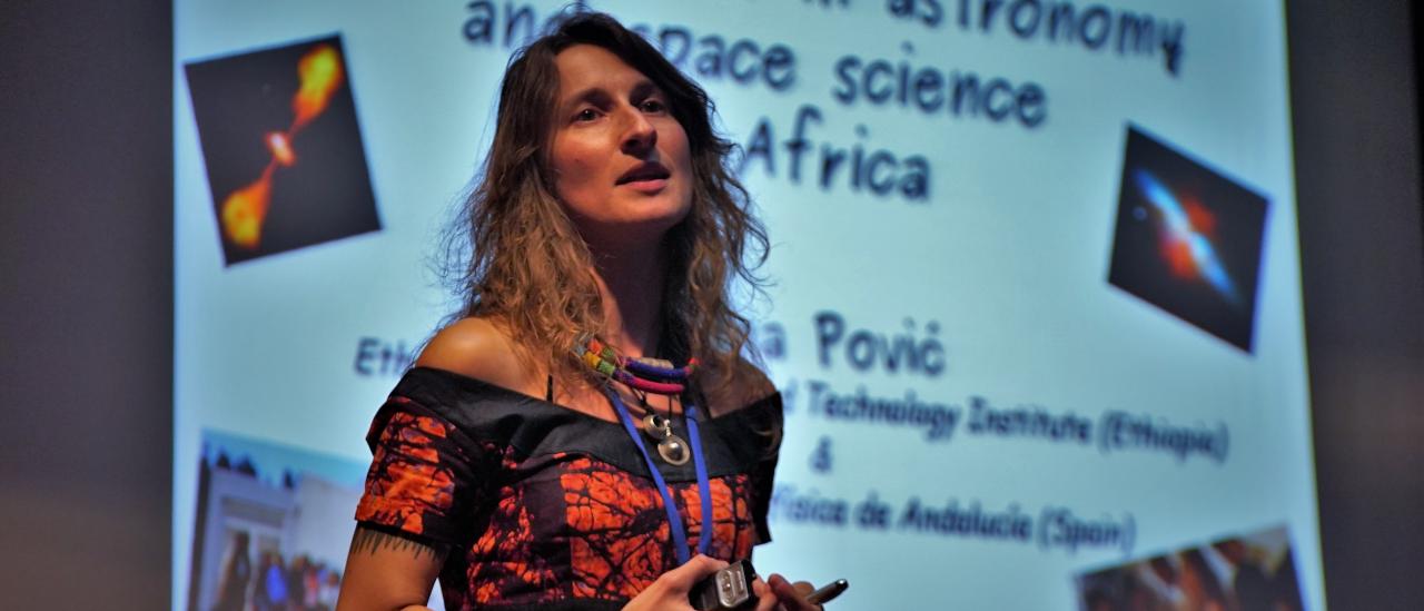 Mirjana Povic, Ethiopian Space Science and Technology Institute (ESSTI) e Instituto de Astrofísica de Andalucía (IAA-CSIC)