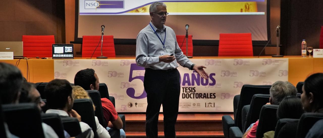 Valentín Martínez, director of the National Solar Observatory (NSO)