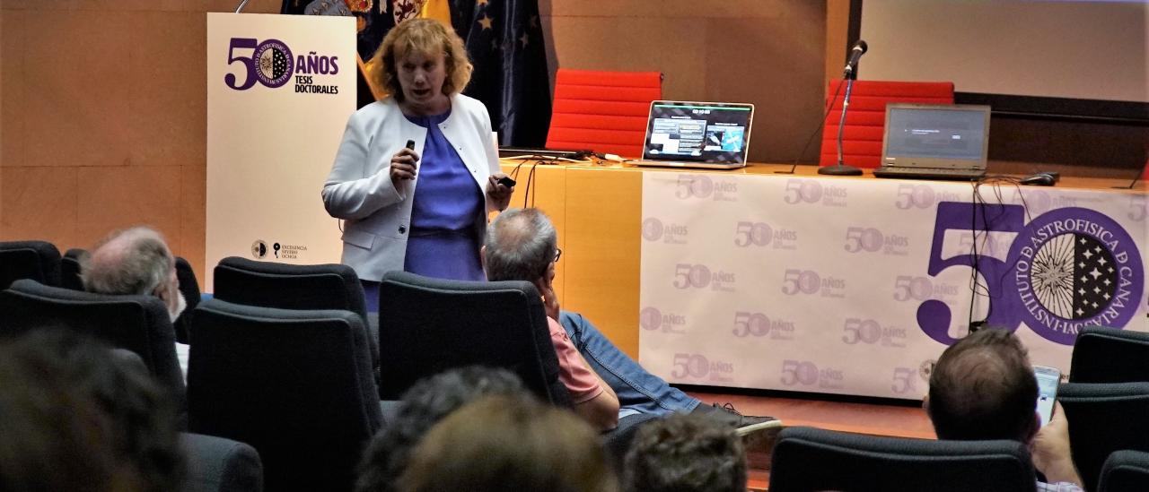 Rosa González, researcher at the Instituto de Astrofísica de Andalucía (IAA-CSIC).