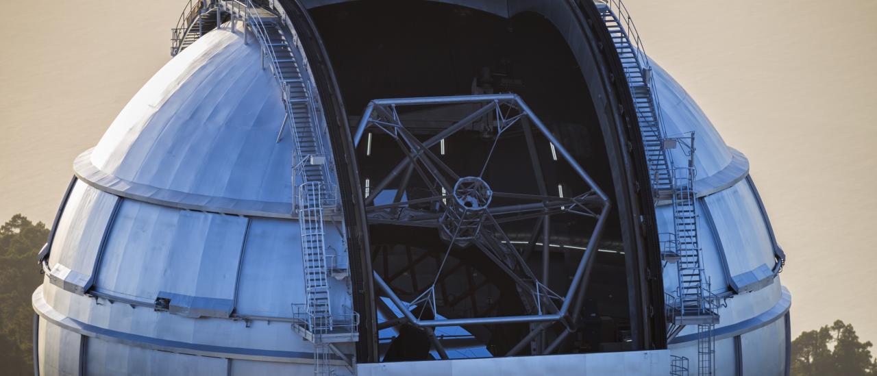 Gran Telescopio Canarias (GTC), también conocido como GRANTECAN.