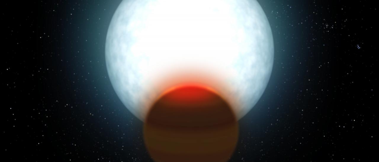 Ultra hot Jupiter - Artist's impression. 2