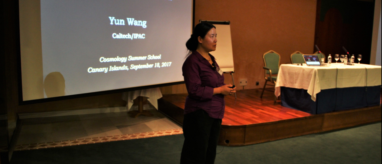 Cosmologist and poet Yun Wang