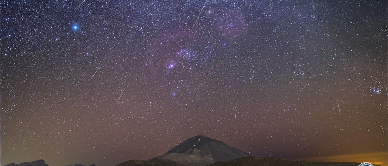Lluvia de estrellas. Gemínidas