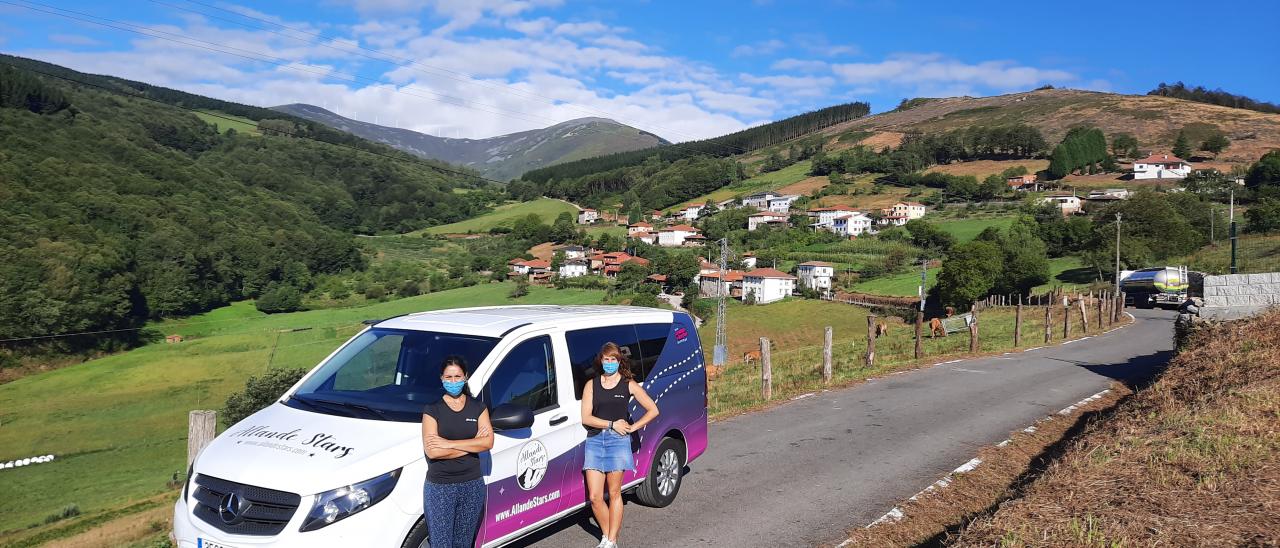 The proyect moved around a part of the zone of Allande, and visited the villages of Berducedo, Monón, Fonteta, and Pola de Allande. Credit: Raquel González Cuesta.