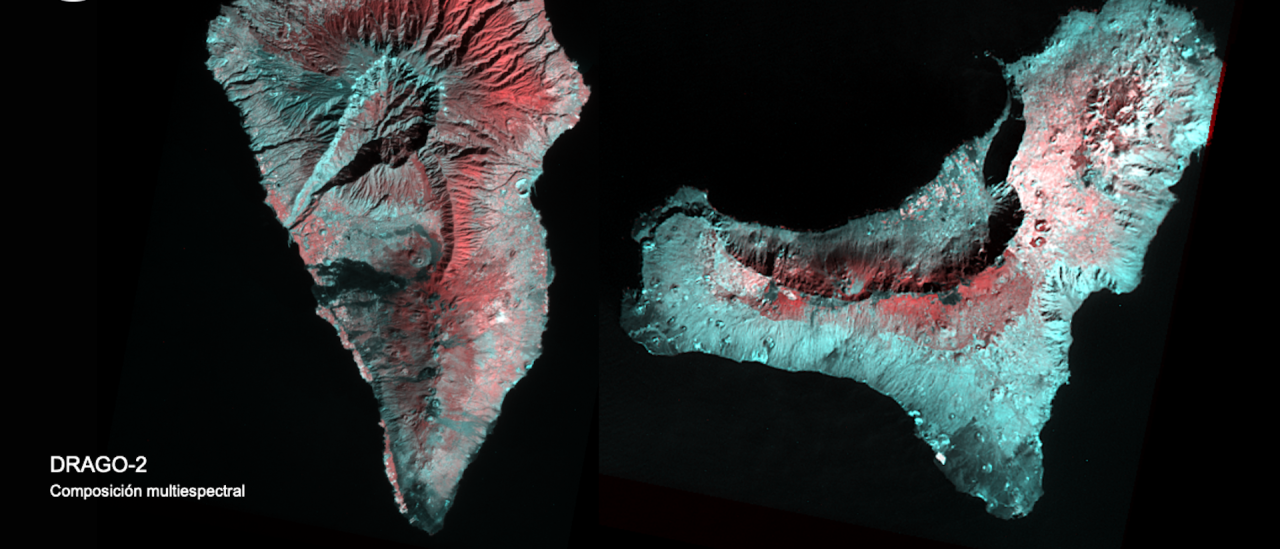 ALISIO-1 image of La Palma and El Hierro