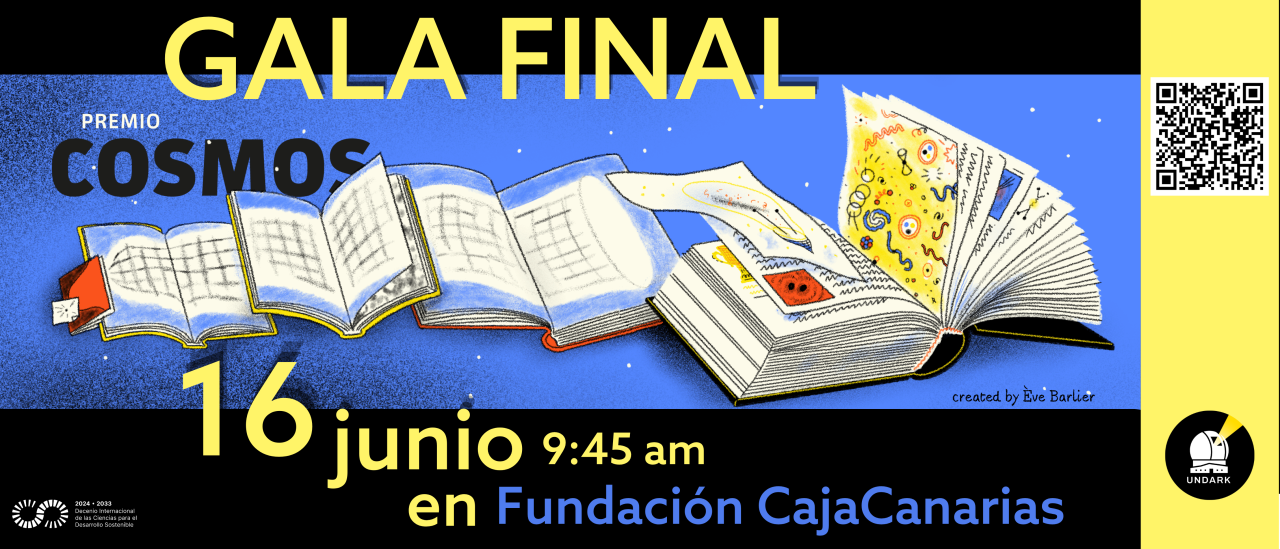 Cartel de la Gala del Premio Cosmos 2026