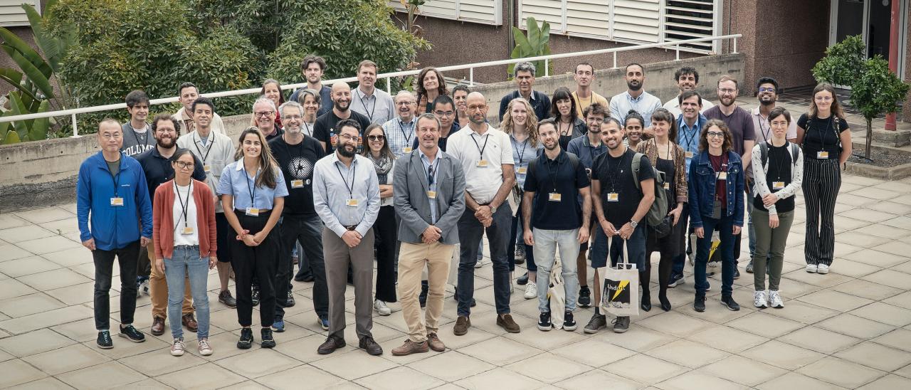 Participants at the first UNDARK Workshop held at the IAC headquarters in La Laguna