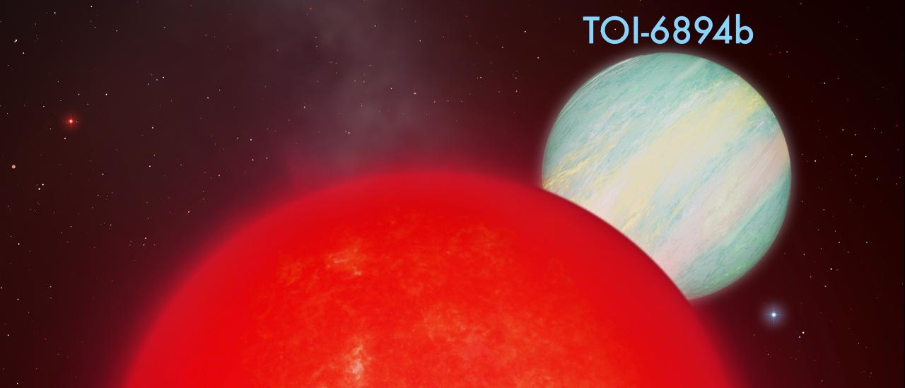A giant planet around a tiny star | Instituto de Astrofísica de