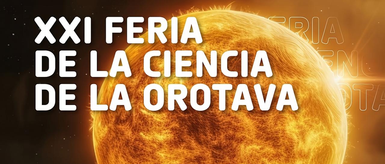 Cartel de la Feria de la Ciencia La Orotava