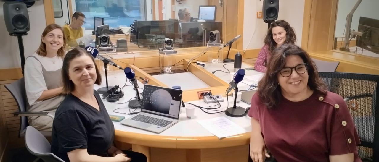 (De izq. a der.) Adriana de Lorenzo-Cáceres, Alejandra Goded, Alessandra Ambrifi y Verónica Martín