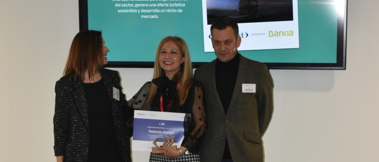 Antonia Varela recoge el premio del Reto FiturNext 2020