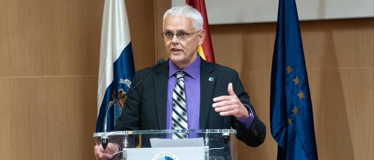 Taking office of the Director of the IAC, Valentín Martínez Pillet. Credit: Inés Bonet (IAC)