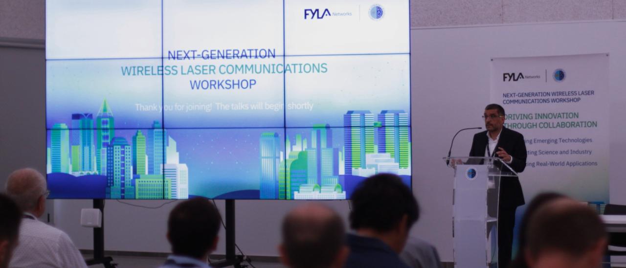 Charla de apertura del Next-Generation Wireless Laser Communications Workshop