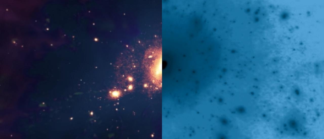 Dark matter galaxy