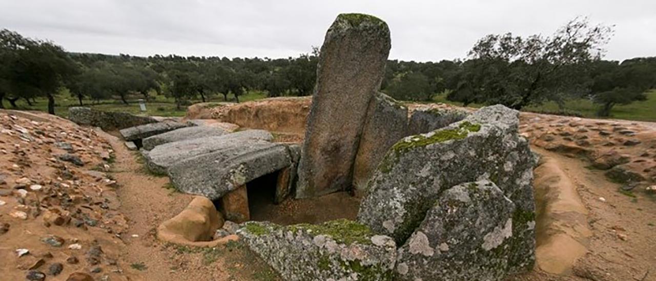 Dolmen de Lácara en La Nava de Santiago (Badajoz, Extremadura). Crédito: Anais Pascual.