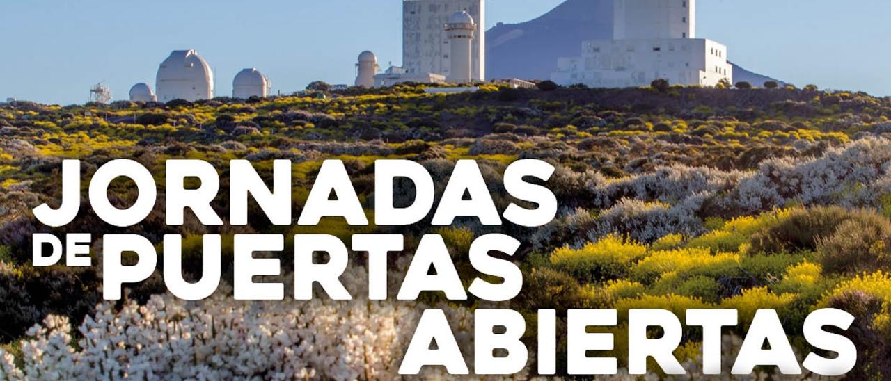 Poster for the Open Days at the Teide 2024 Observatory. Credit: Inés Bonet (IAC)