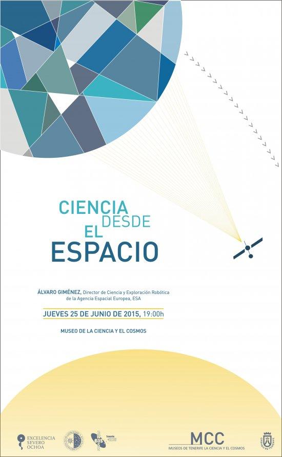 Poster for the lecture by Álvaro Giménez. Design: Miriam Cruz, Museums of Tenerife.