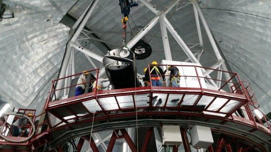 Installation of CIRCE on the CTC. Credit: Stephen Eikenberry (UF)