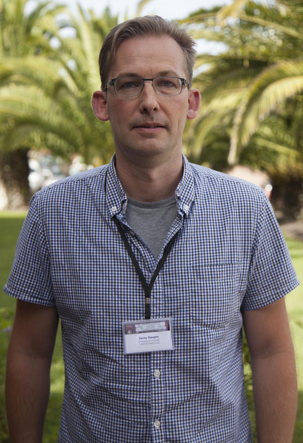 Danny Steeghs at the Instituto de Astrofísica de Canarias (IAC) headquarters. Credits: Inés Bonet, UC3/IAC